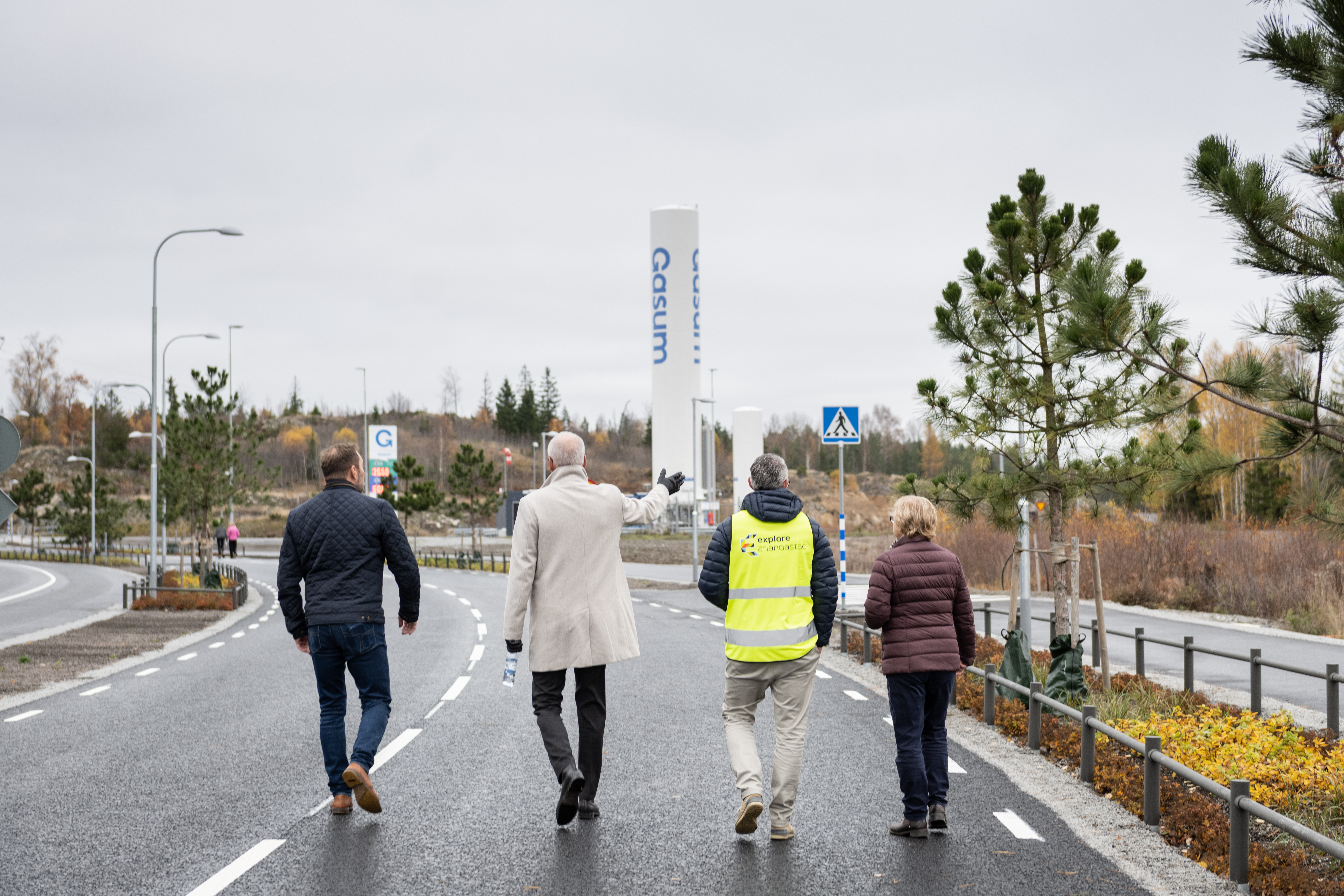 Ny huvudgata i Explore Arlandastad