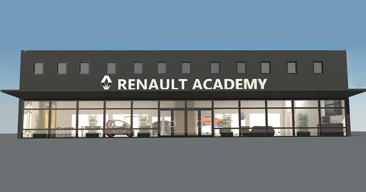 Renault expanderar i Drivelab Center Renault Academy expanderar i Drivelab Center