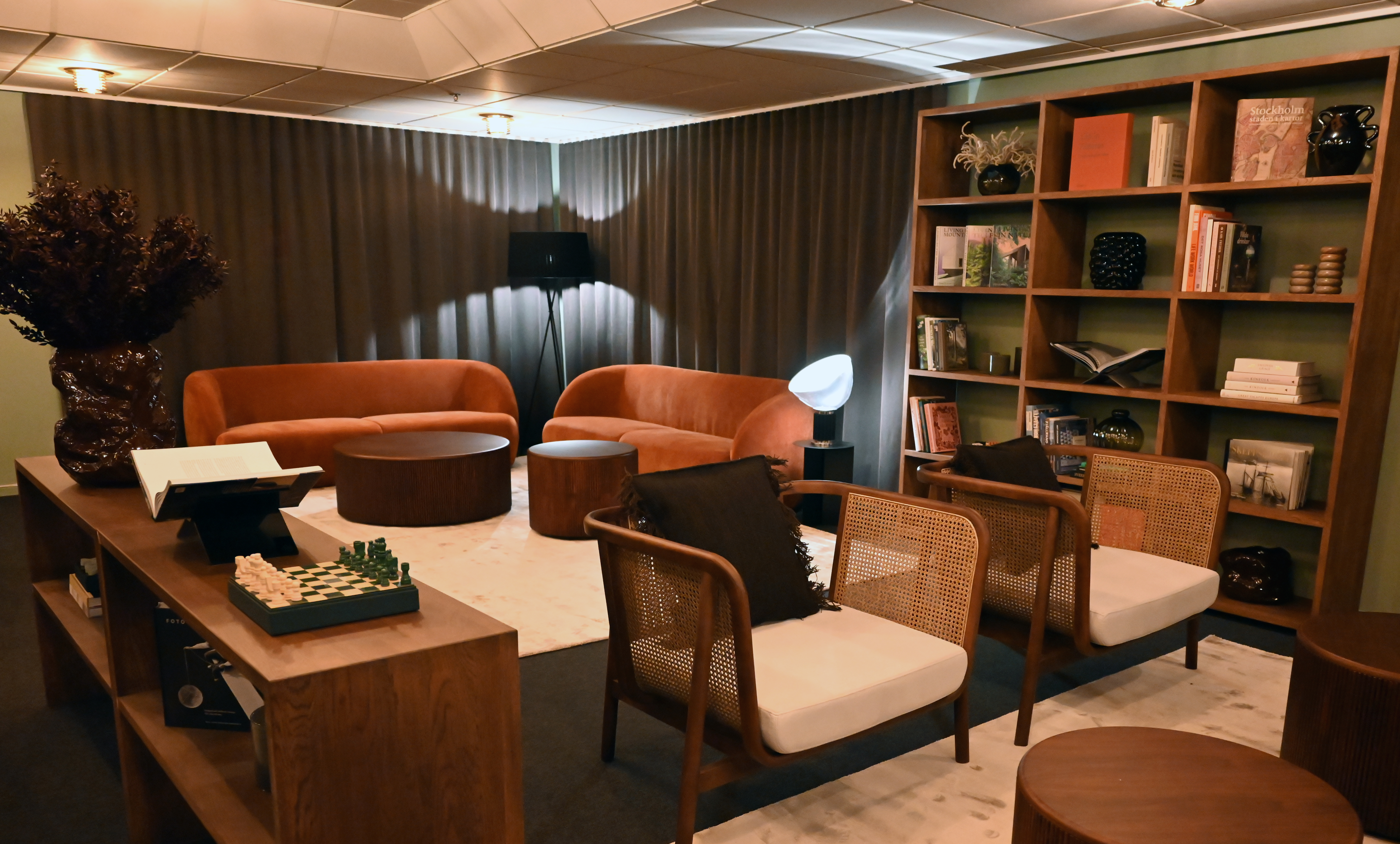 Bibliotek, arbetsplats, konferens- och kontorsrum i Scandinavian XPO, Explore Arlandastad