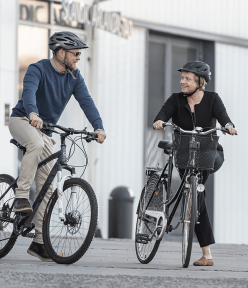 redo för cykeltur utanför jobbet