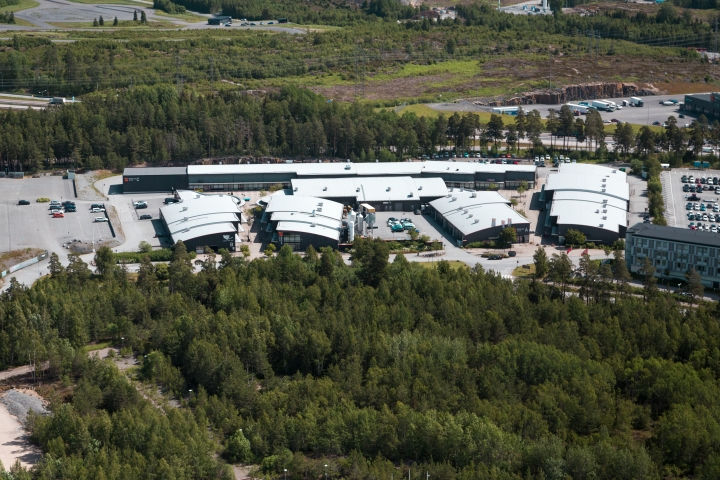 Motive: Aerial picture Drivelab Center. Photo: Explore Arlandastad