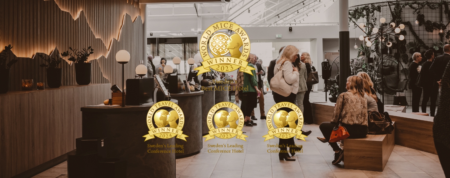 Quality Hotel Arlanda XPO är stolta mottagare av utmärkelser